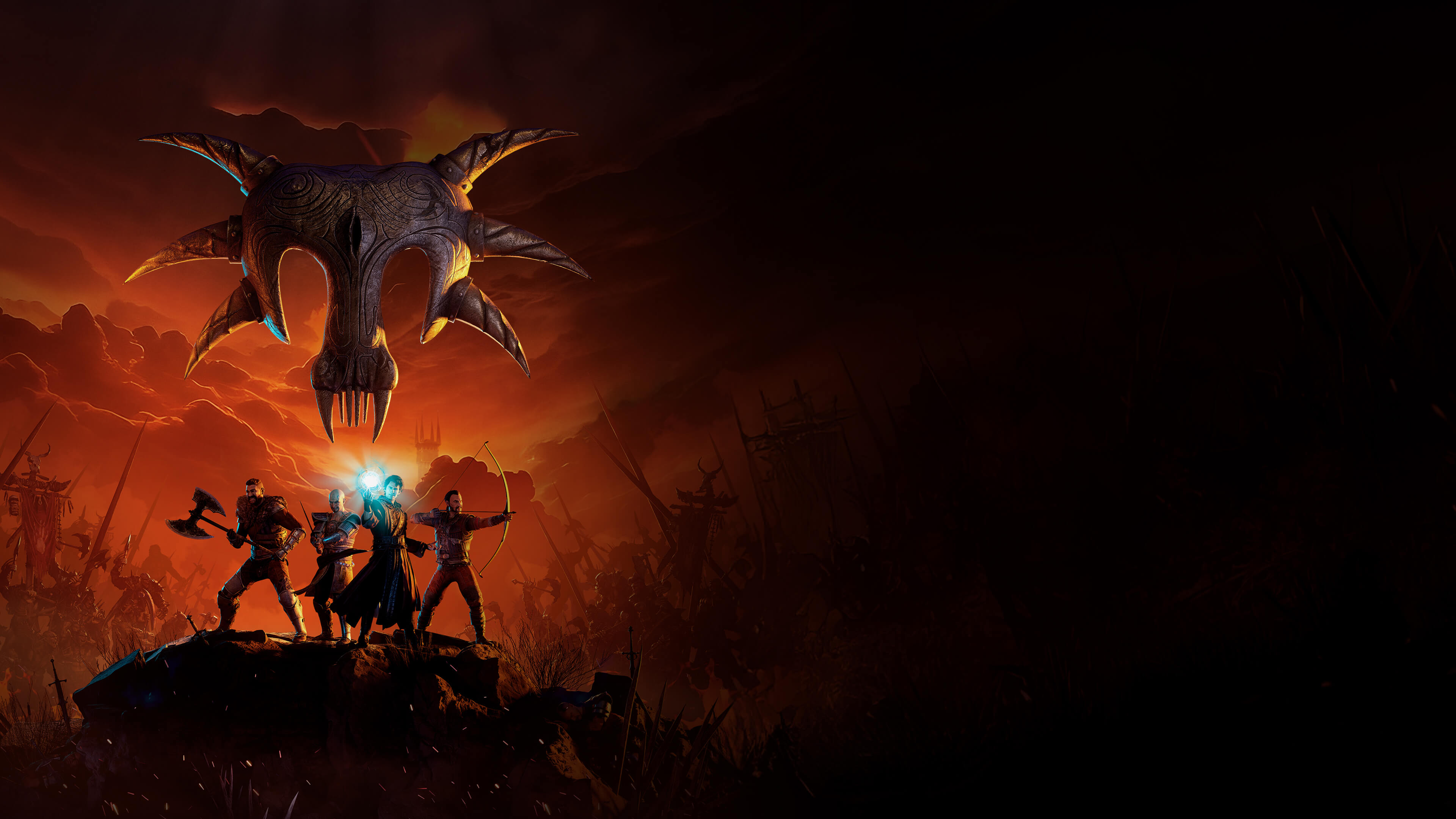 Gothic 1 Remake key art showing the prison colony under a magical barrier