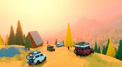 over the hill's Steam demo sells off-roading as a slow summer detour