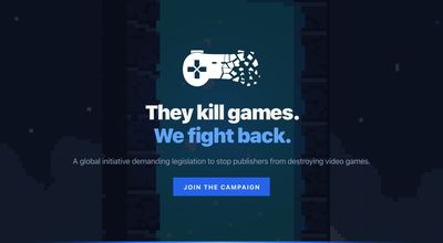 The EU said no to a game preservation law, but Stop Killing Games is not dead