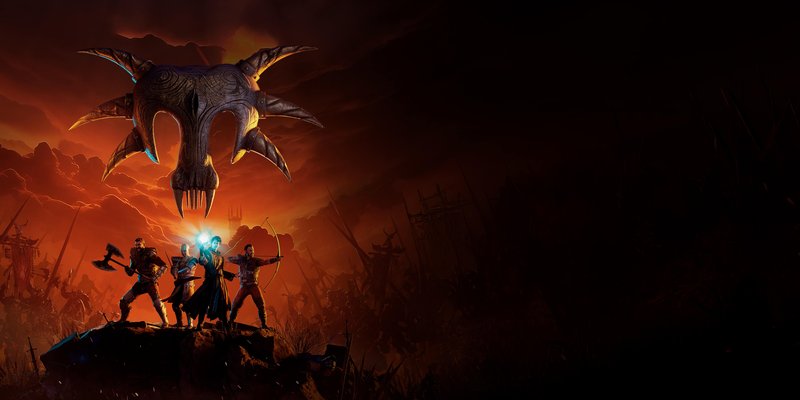 Gothic 1 Remake key art showing the prison colony under a magical barrier