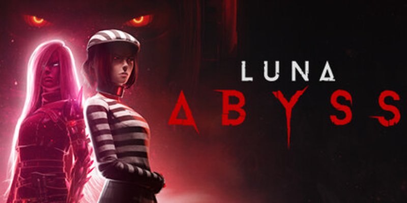 Official Steam header image for Luna Abyss showing the game key art.