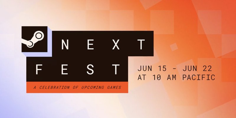 Valve promotional artwork for Steam Next Fest June 2026.