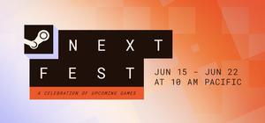 Valve promotional artwork for Steam Next Fest June 2026.