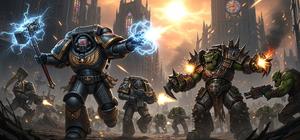 AI-generated digital artwork illustrating Dawn of War 4 isn’t trying to beat your memory — and that’s the smart move.