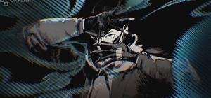 Official Kemuri gameplay still showing a yokai hunter in Unseen Inc.'s supernatural city.